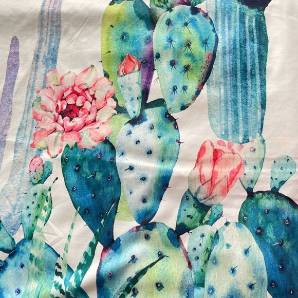Tapestry Wall Art Floral Botanical Succulents Cactus Decorative Home Decor 60X78 - Picture 6 of 15